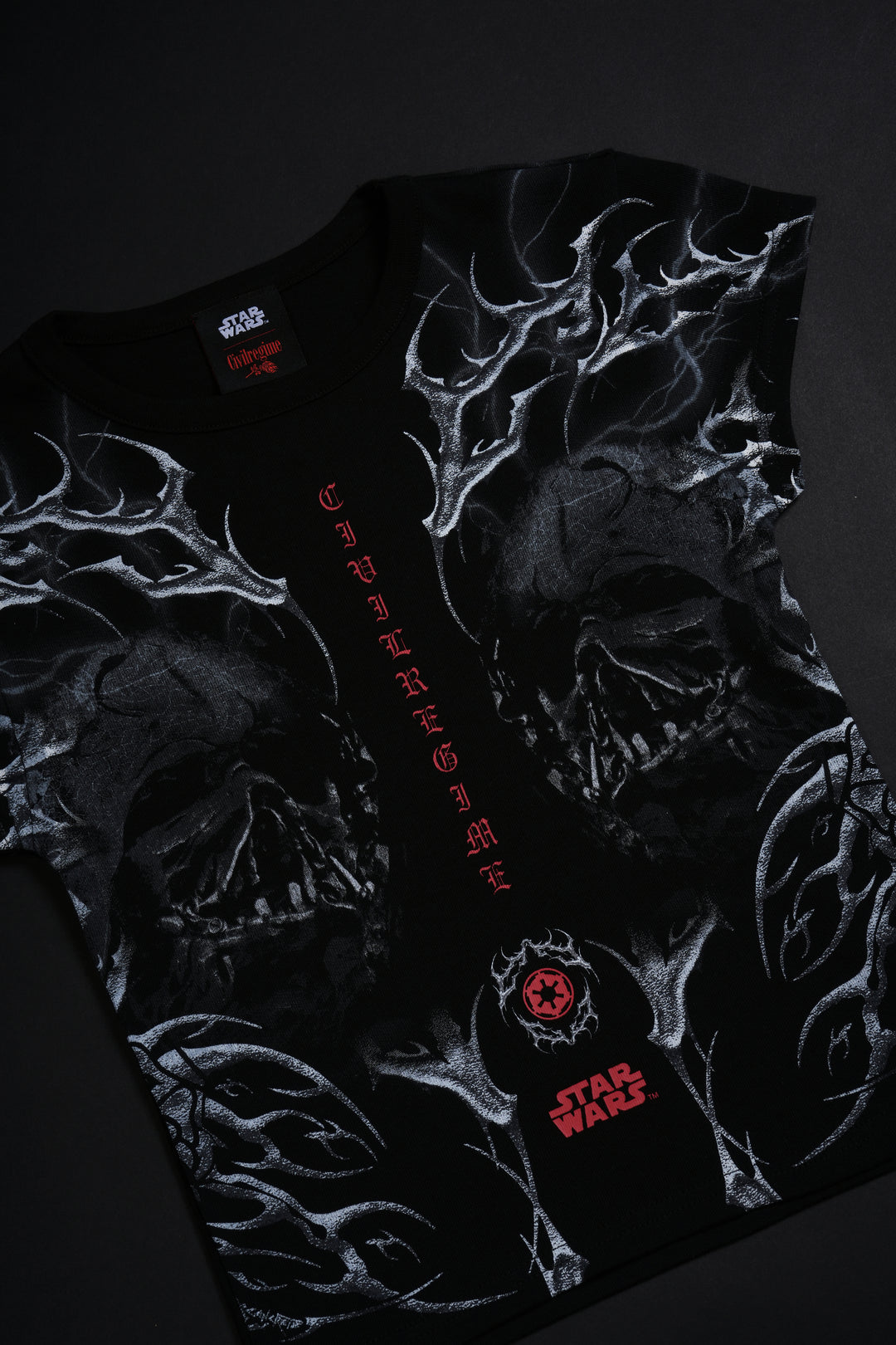 Ghost In The Machine Baby Tee in Black