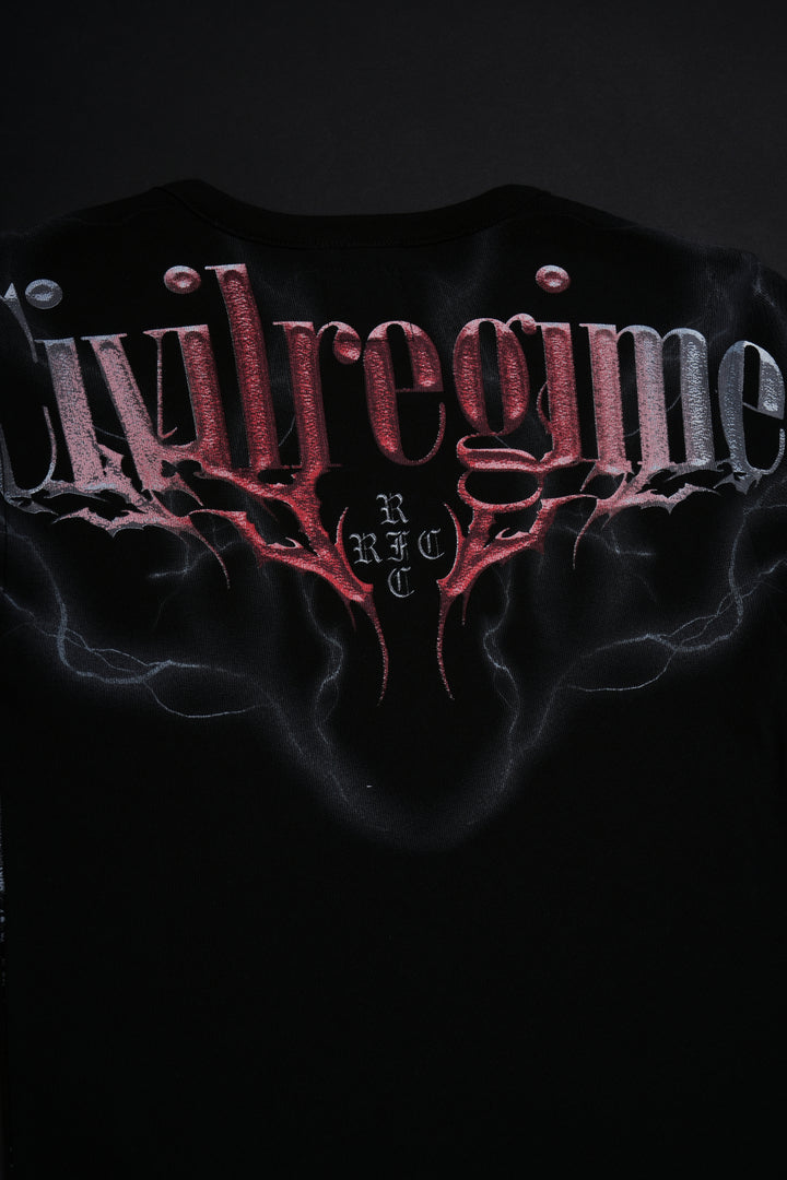 Ghost In The Machine Baby Tee in Black