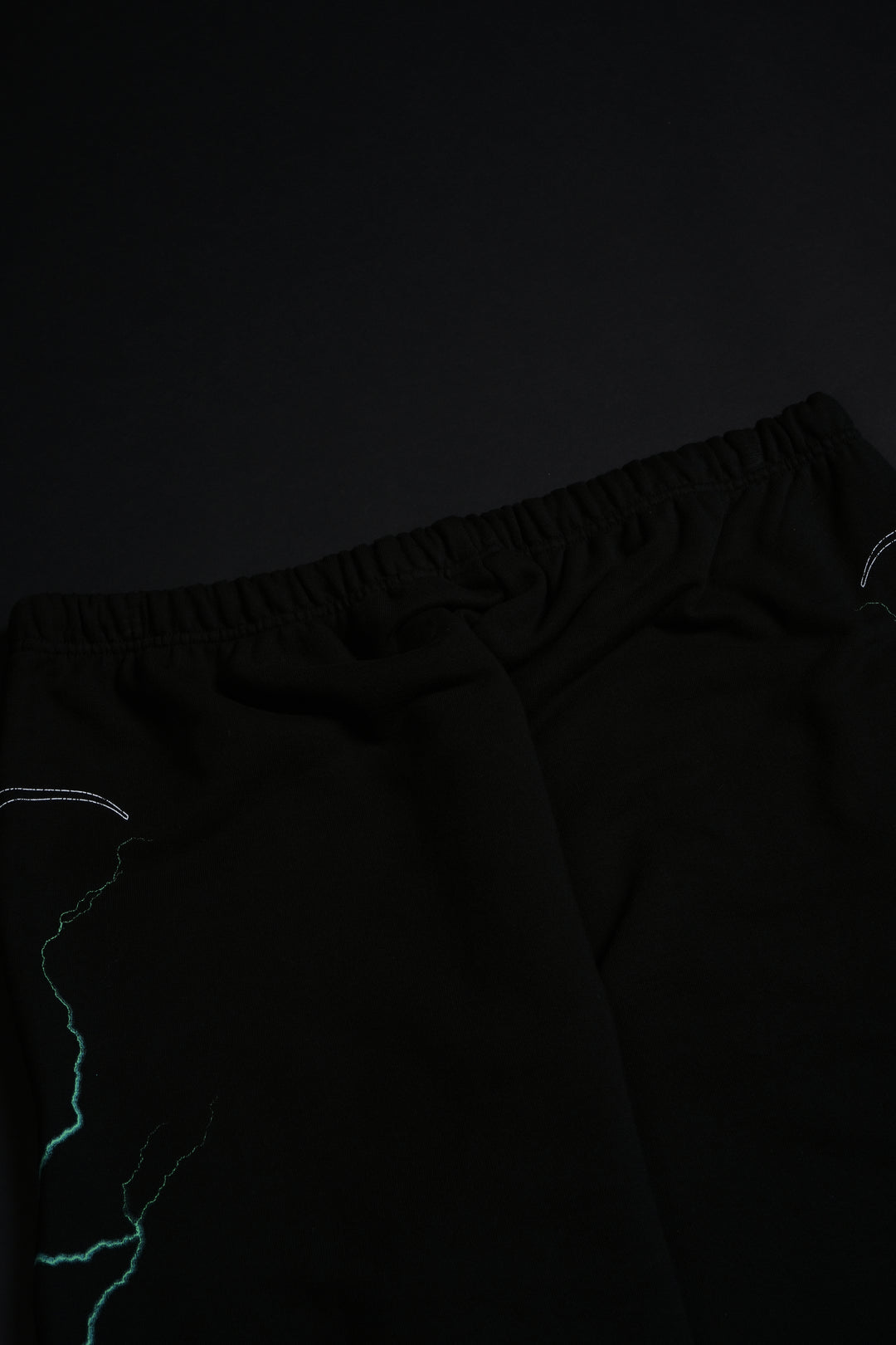 Electric Rage Lounger Sweat Pants in Black