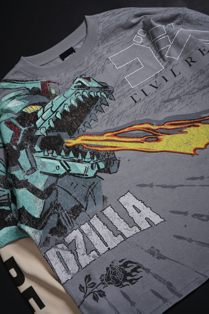 Starship Zilla 199X Twofer in Ash Gray/Butter
