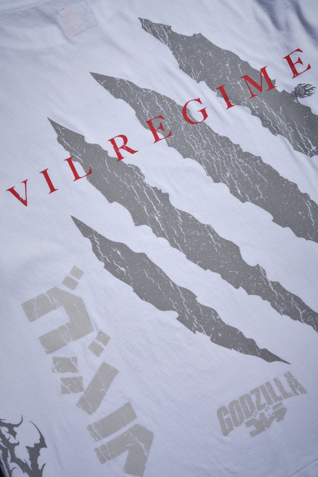 Ocean Chaos Everyday Basic Tee in White
