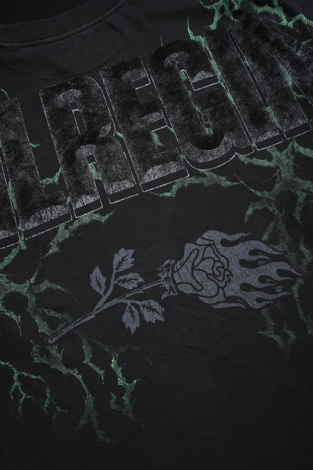 Concrete Rising American Classic Oversized Tee in Vintage Ashes