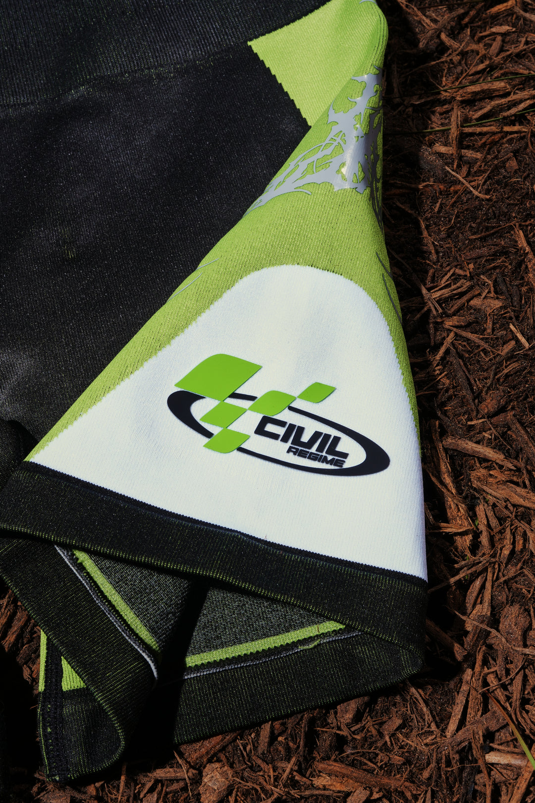 Distorted Candy Kelly Seamless Shorts in Black