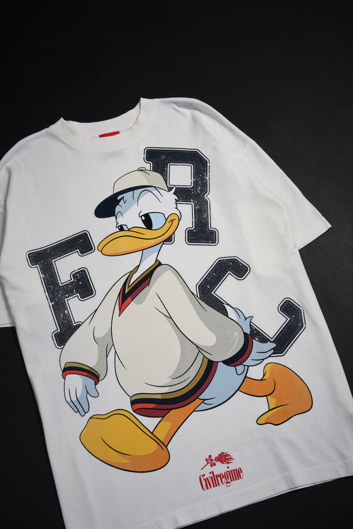 Donald IRL American Classic Oversized Tee in Butter