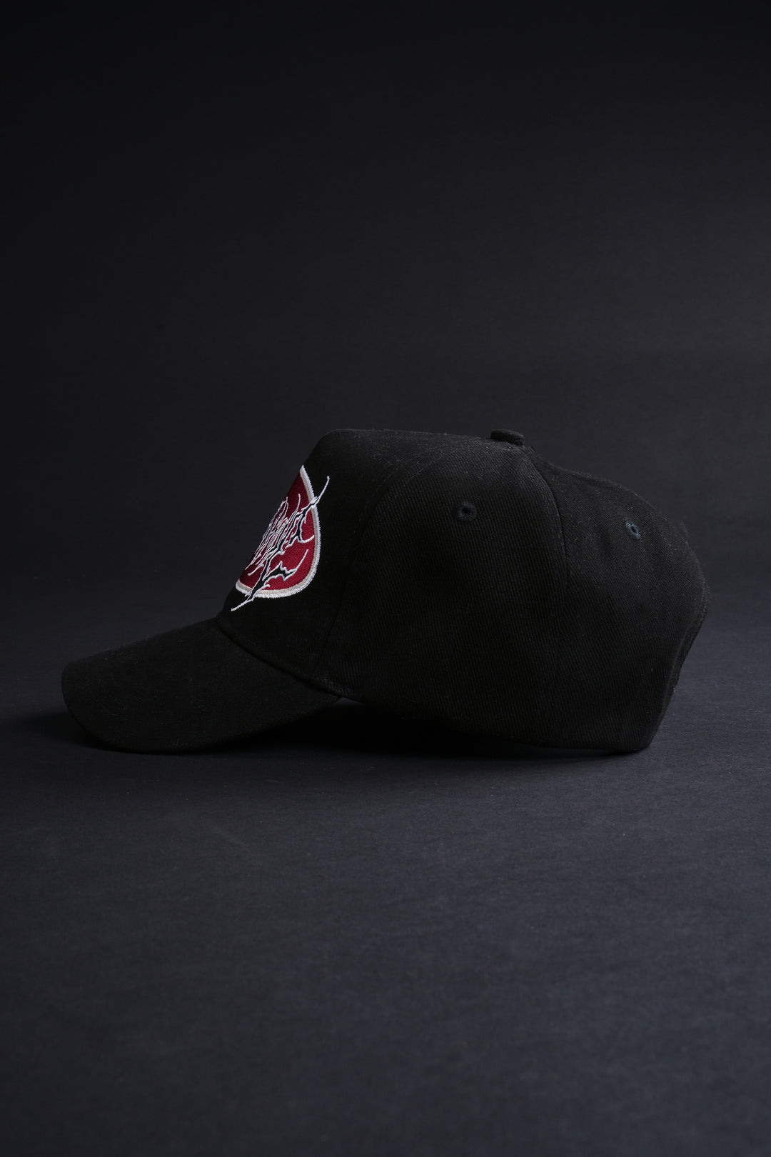 Cold Front 5 Panel Snapback Hat in Blue/Black