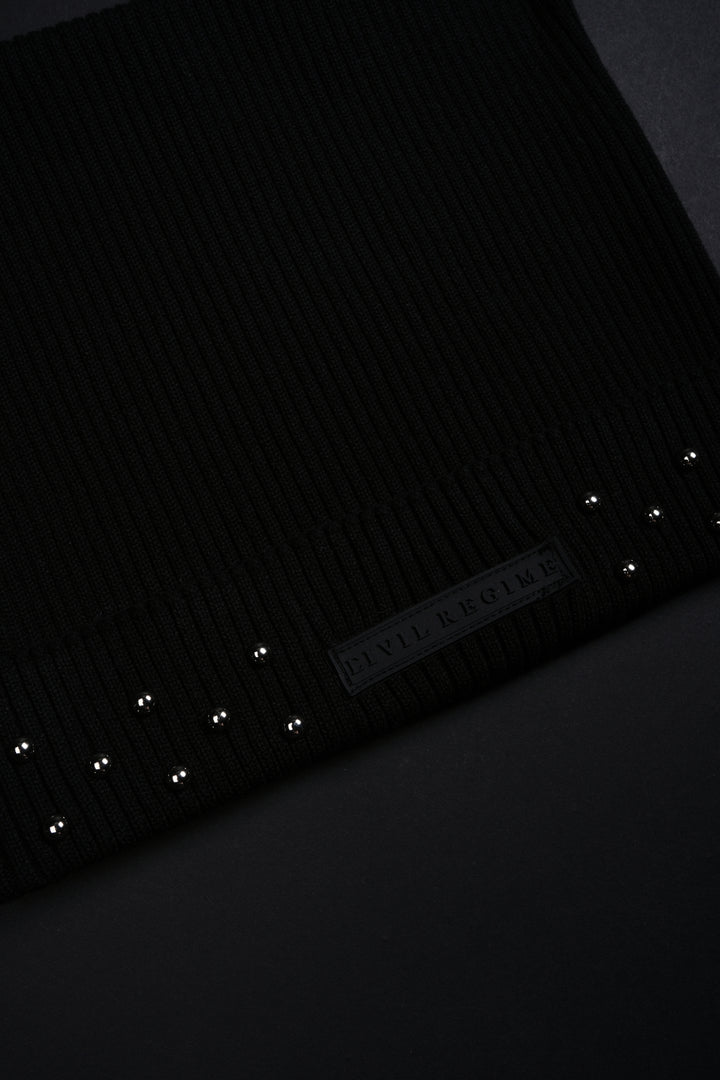 Eradicate Horns Beanie in Black