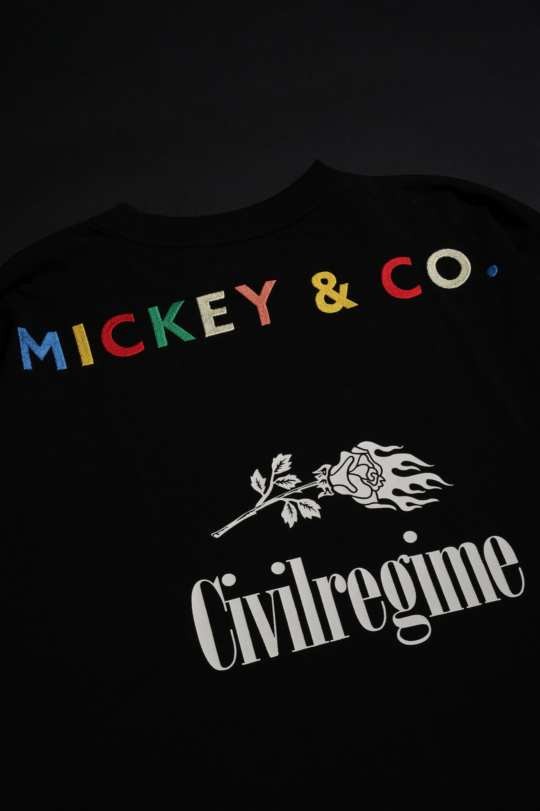 Mickey Twofer Thermal Sleeves in Black/Butter
