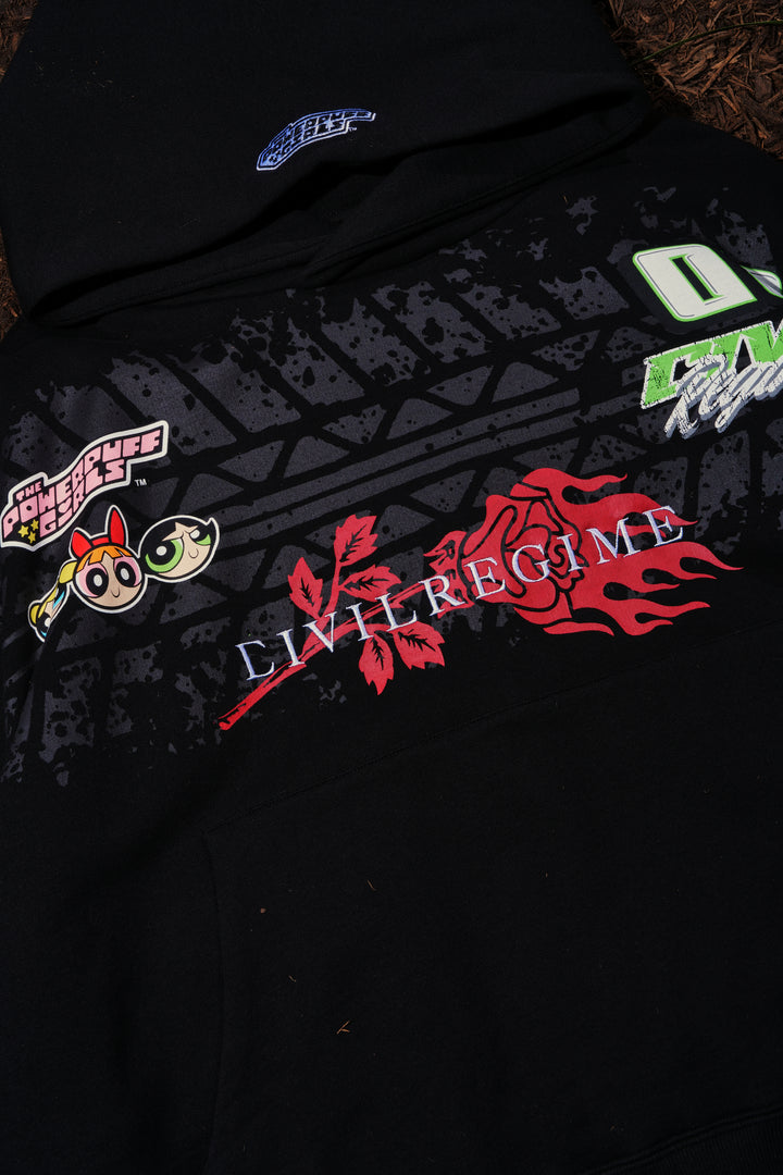 To The Rescue Odin Hoodie in Black