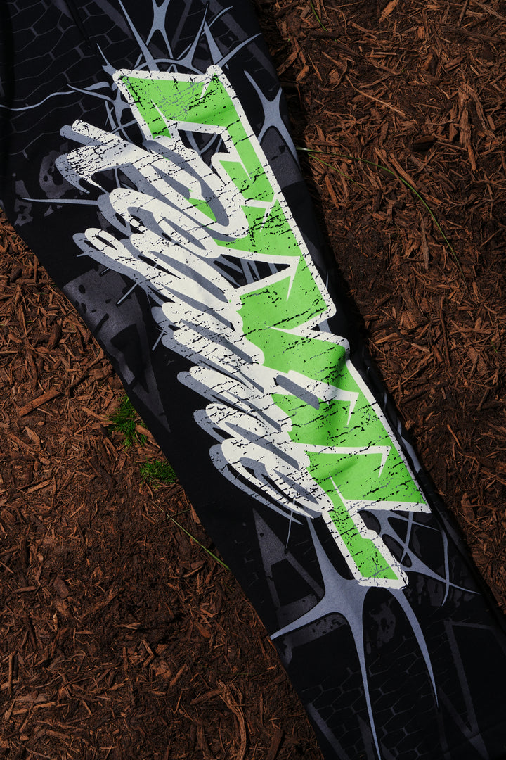 Dirt Baby Eternal Wide Leg Fleece Pants in Vintage Black