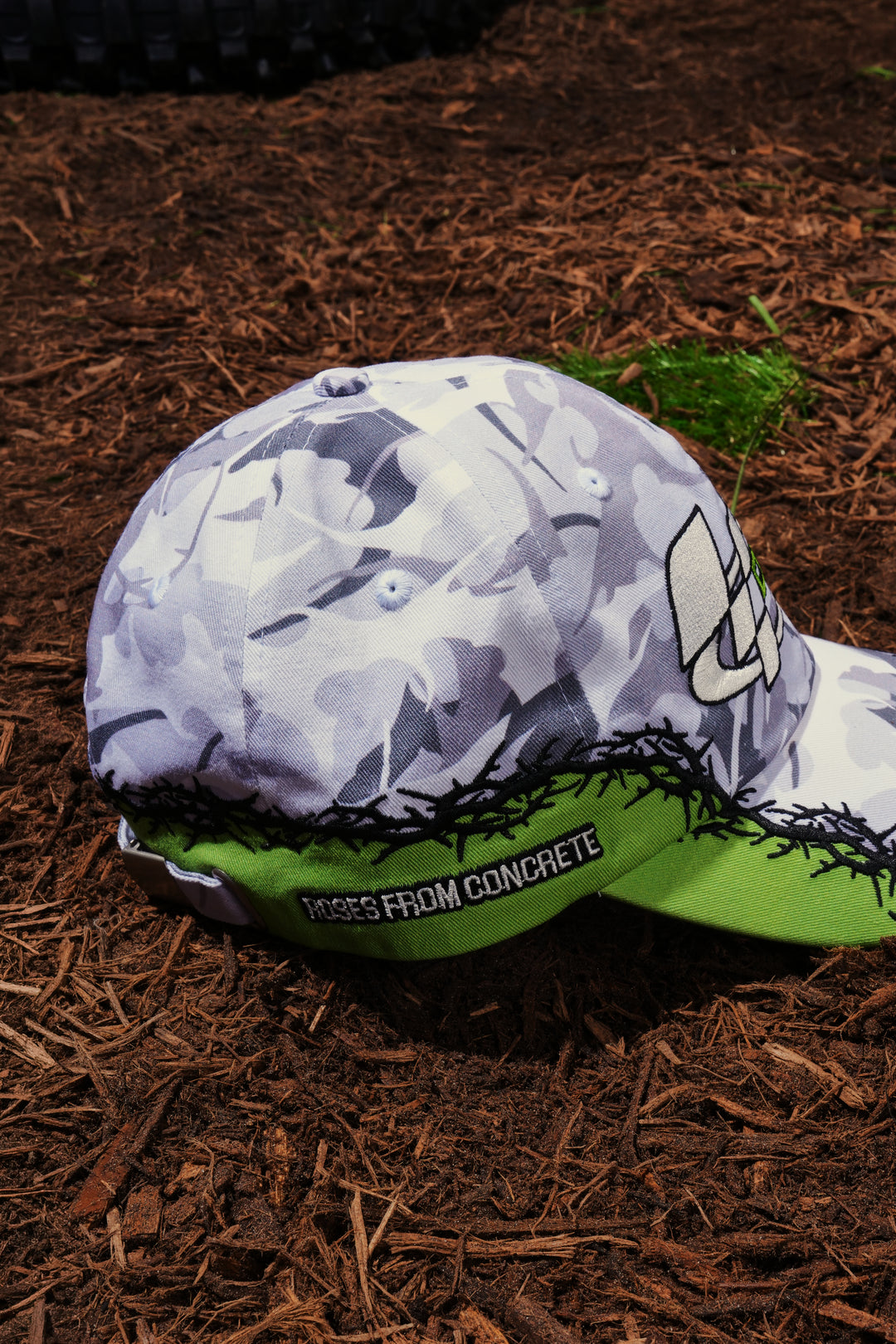 Civil.Exe Dad Hat in Gray Camo