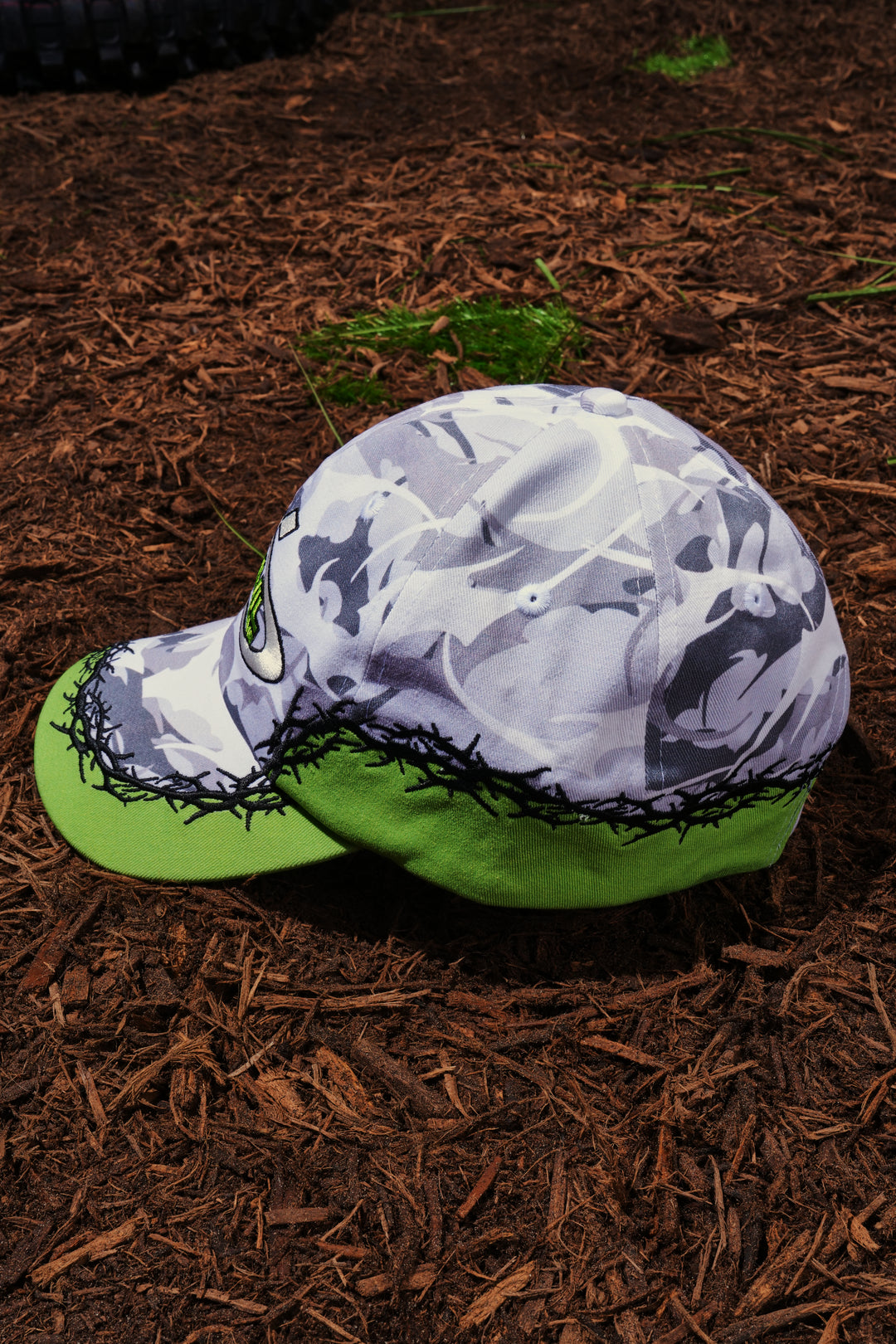 Civil.Exe Dad Hat in Gray Camo