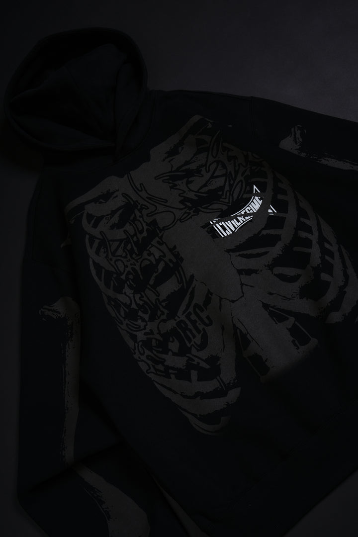 They Laughed Chaos Hoodie in Black