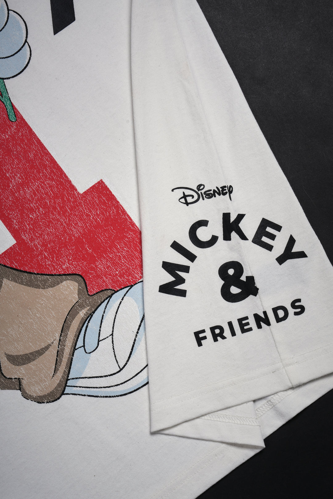 Mickey's Chaos 199X Oversized Tee in Butter