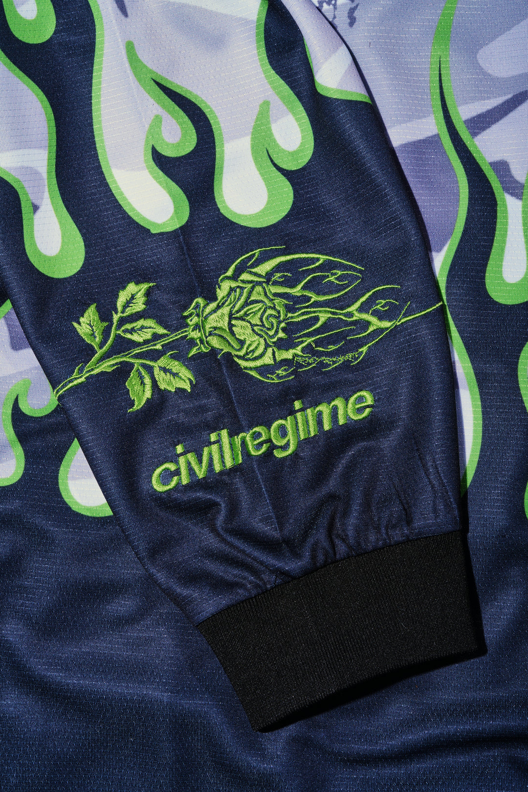 Extreme Regime L/S Jersey in Black