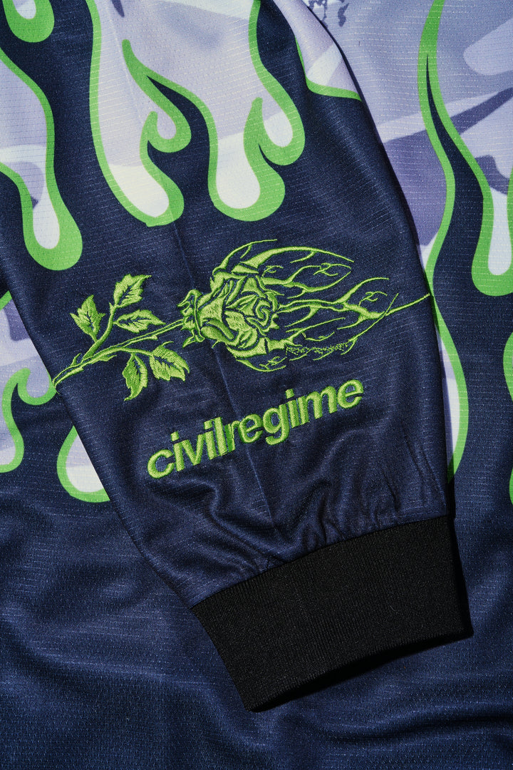 Extreme Regime L/S Jersey in Black