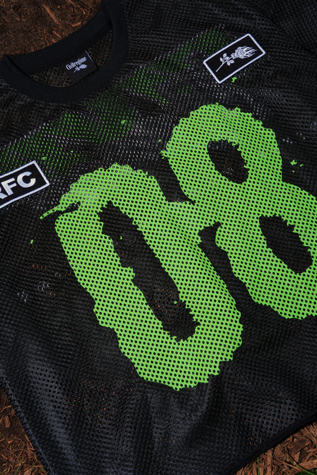 Extreme Regime Hell Week Mesh Jersey in Black