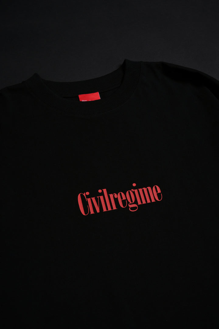 Mickey's Rose 199X Oversized Tee in Black