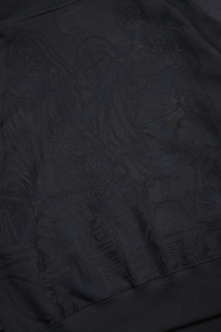 Dirty Money Rose Forever Hoodie in Vintage Ashes