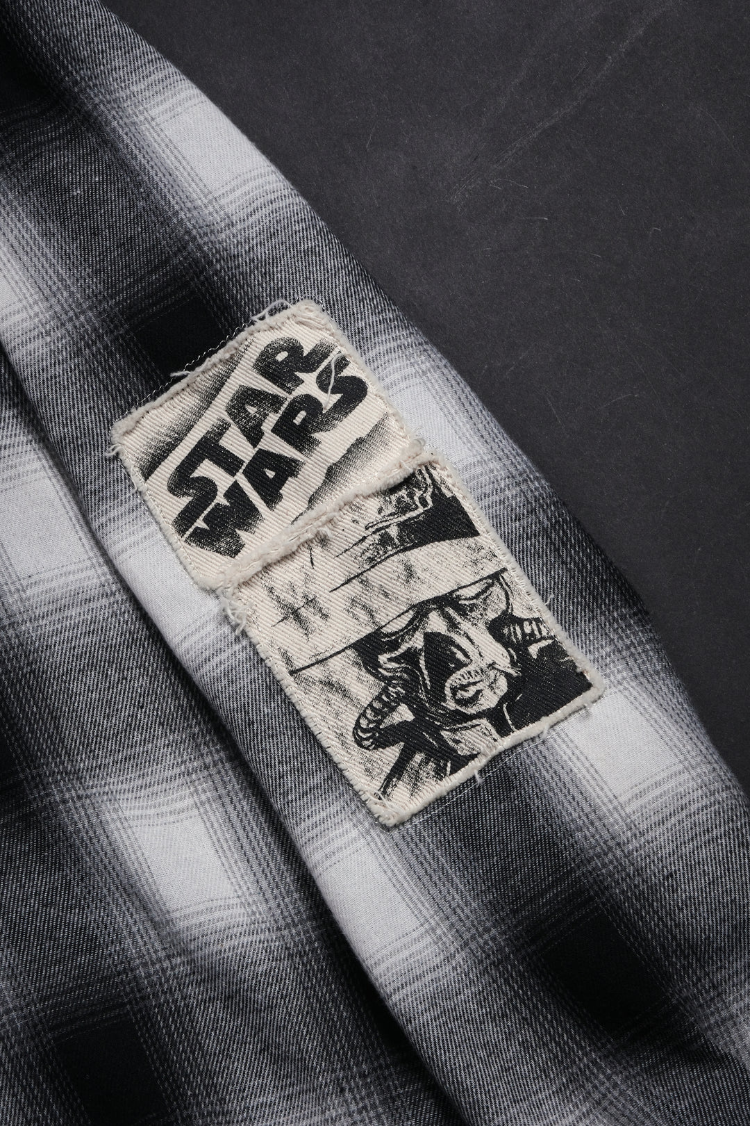 Wanted Cad Bane Ivar Flannel in Black Plaid