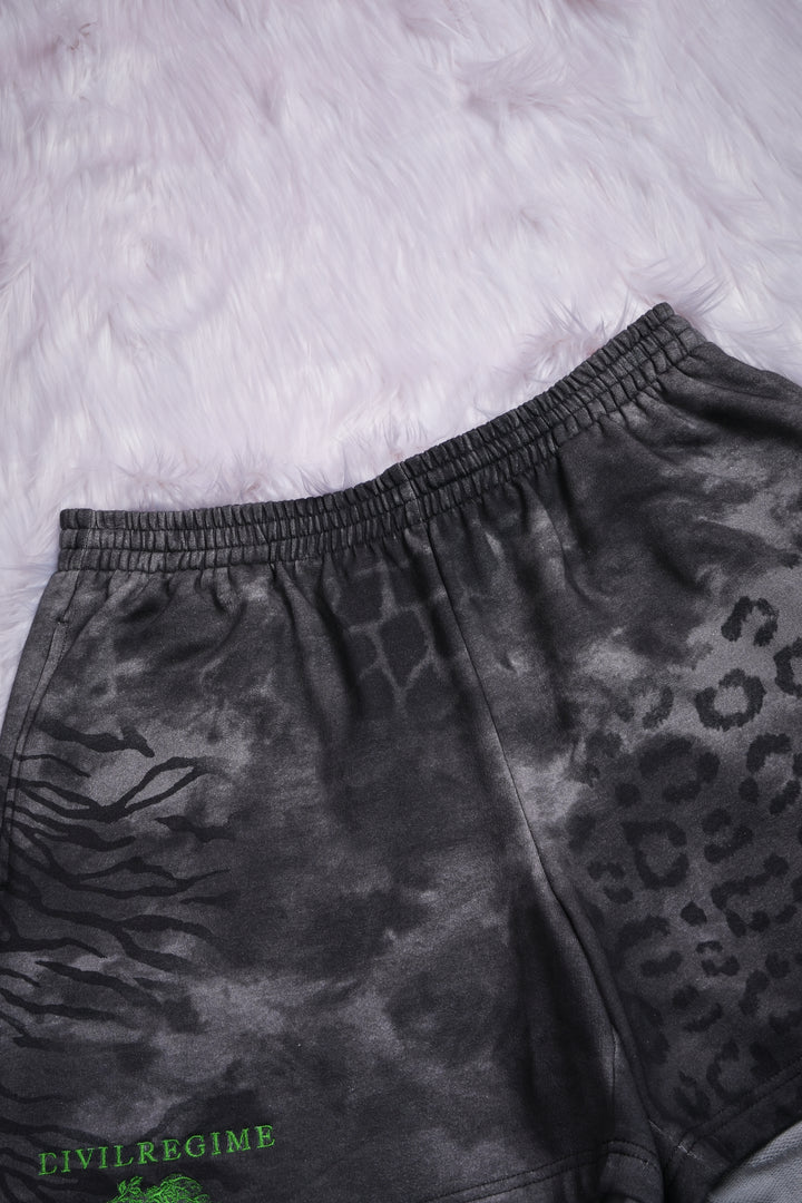 Passion From Concrete Thorns Baggy Shorts in Black