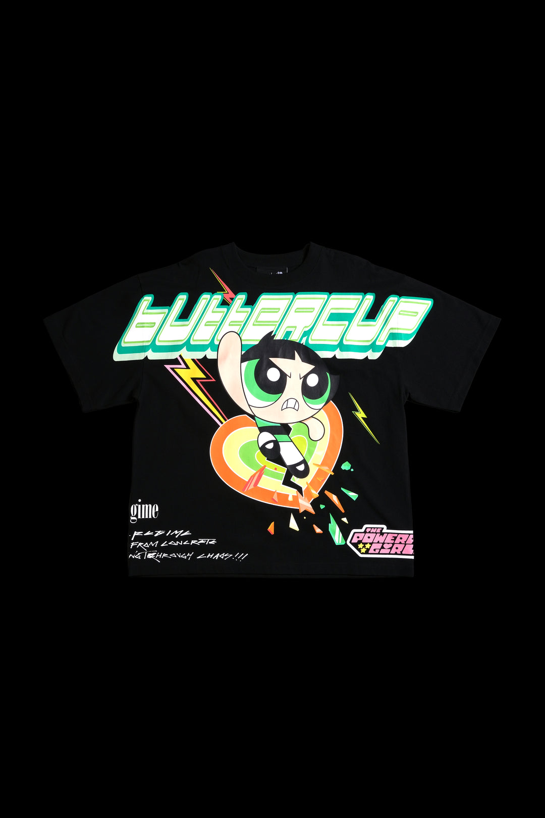 Buttercup's Chaos 199X Oversized Tee in Black