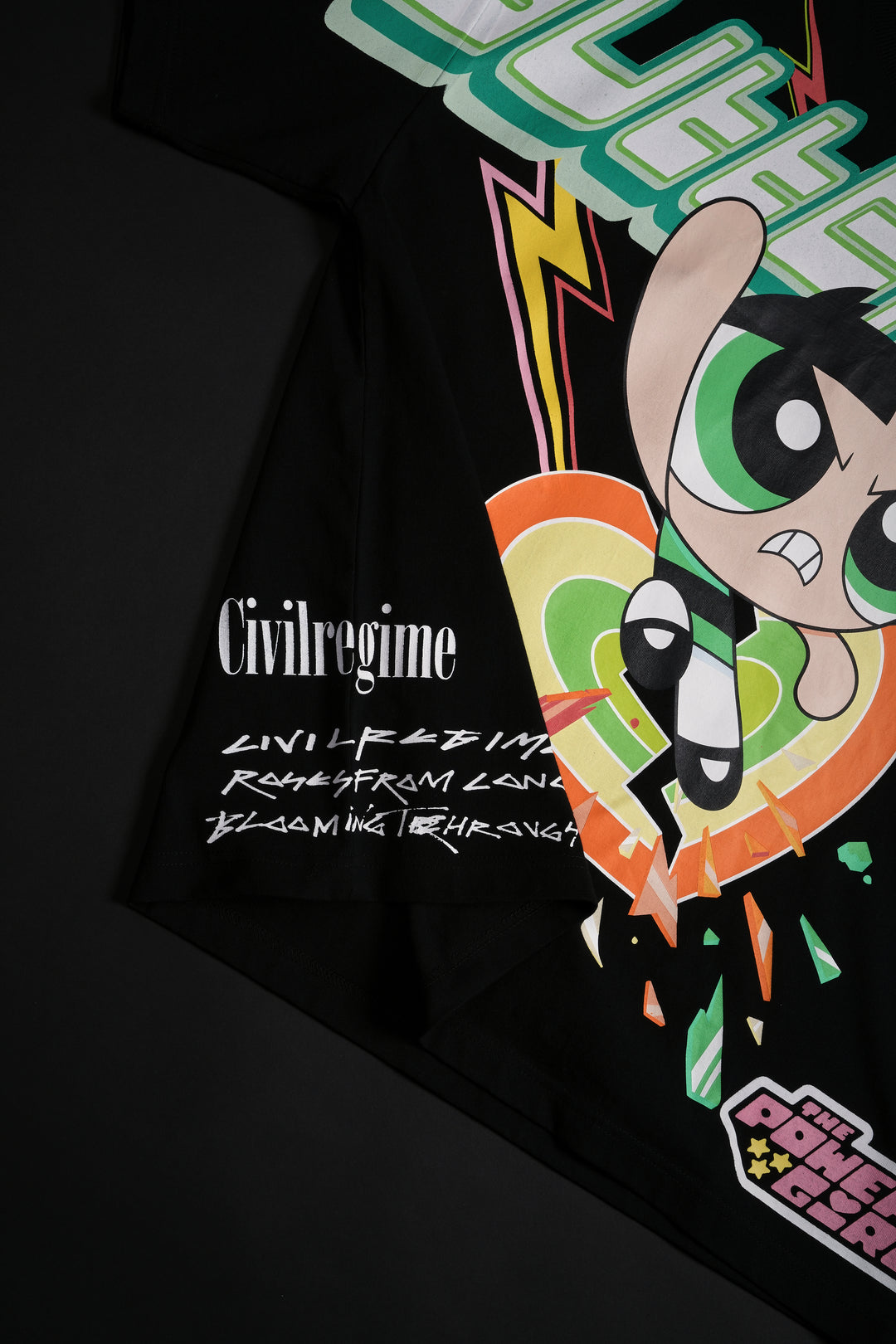 Buttercup's Chaos 199X Oversized Tee in Black