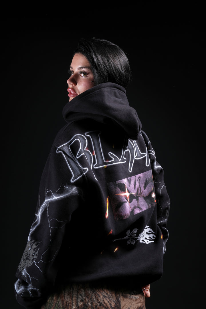 Blade Chaos Hoodie in Black