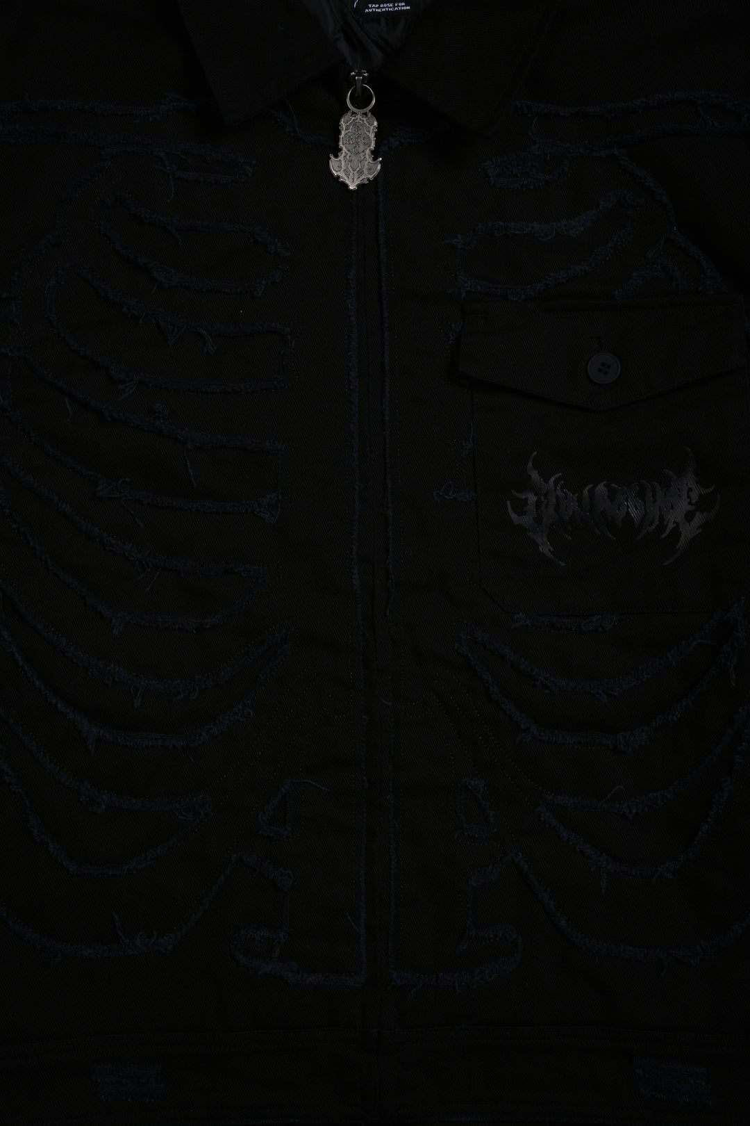 I Have A Dark Secret Work Jacket in Black