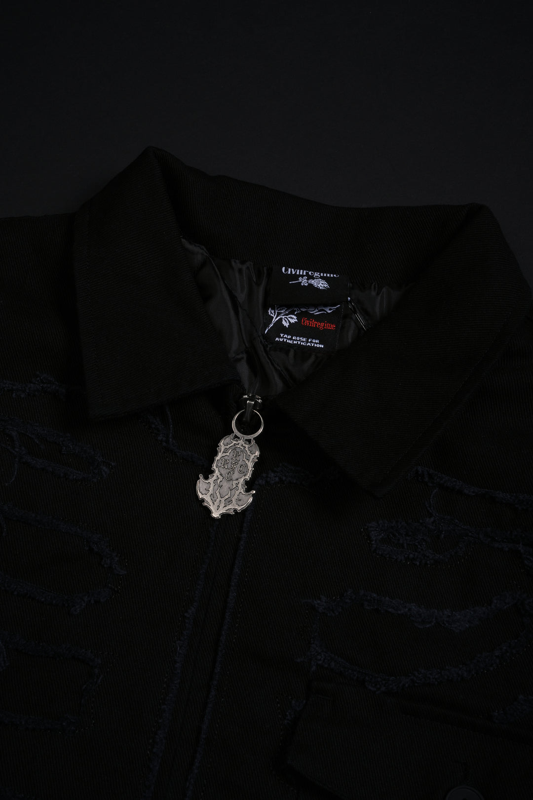 I Have A Dark Secret Work Jacket in Black