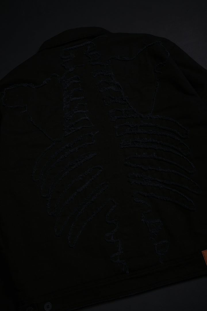 I Have A Dark Secret Work Jacket in Black