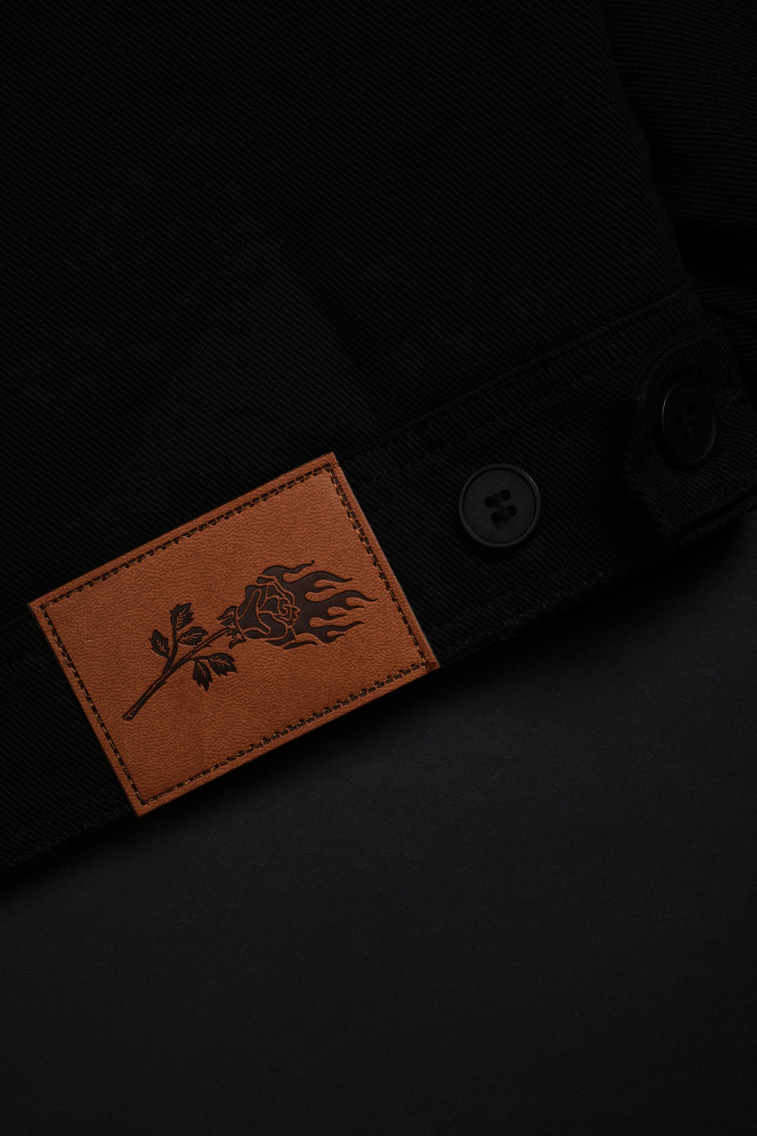 I Have A Dark Secret Work Jacket in Black