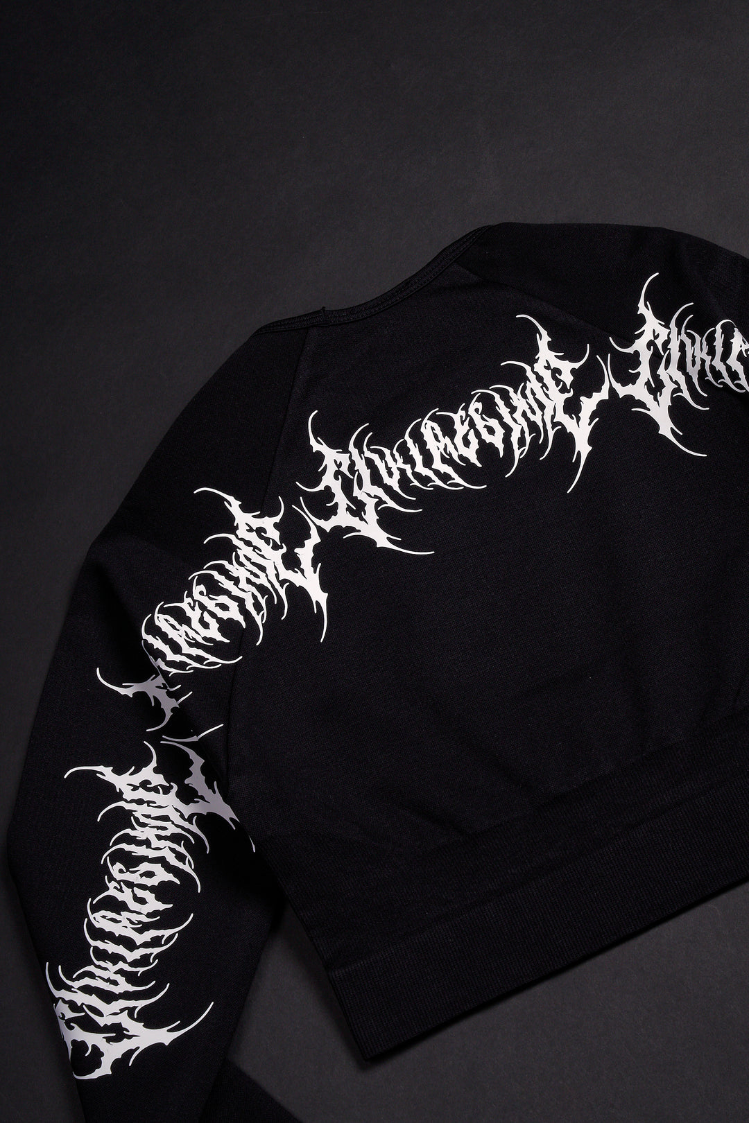 Rise Up Seamless L/S Top in Black