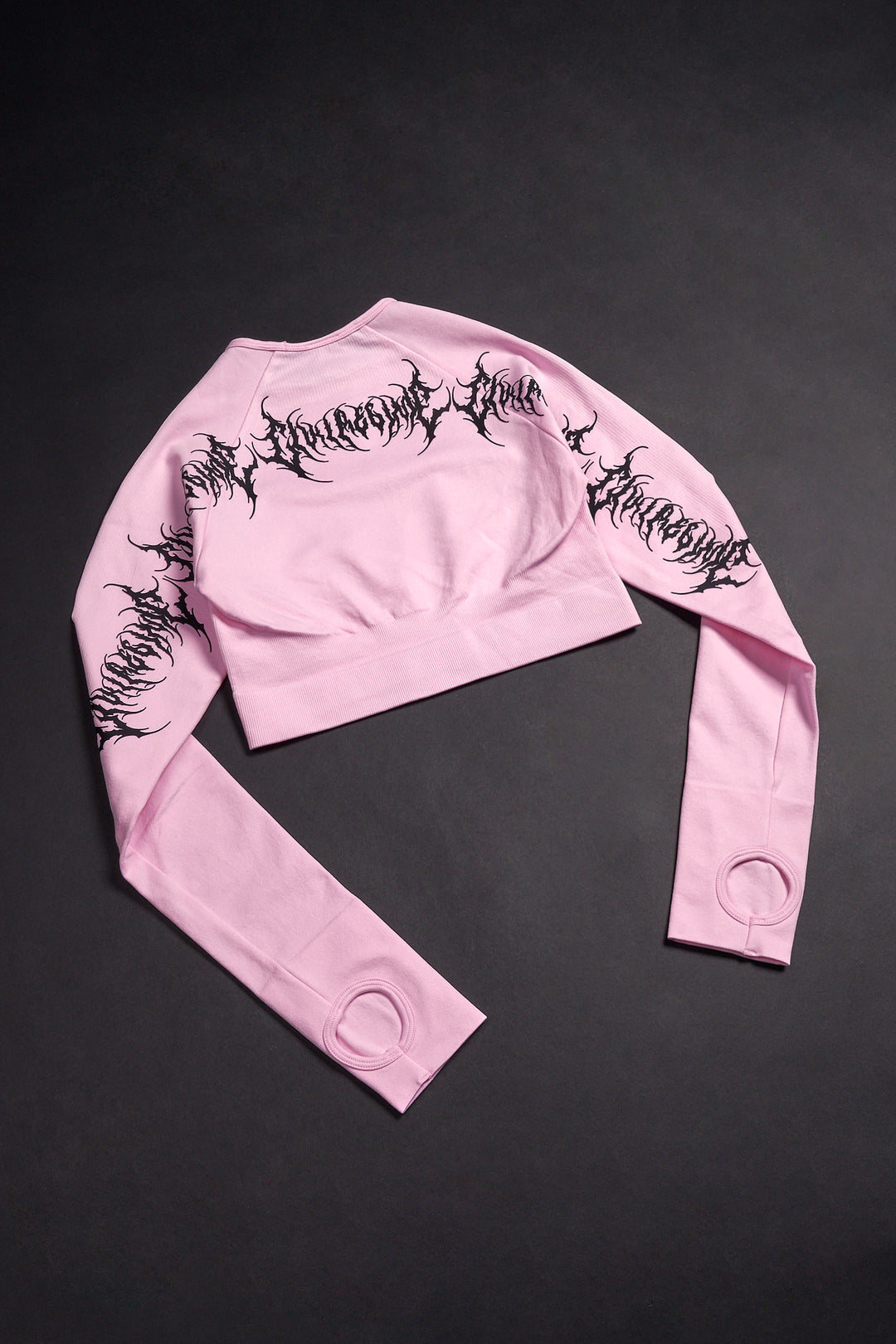 Rise Up Seamless L/S Top in Baby Pink