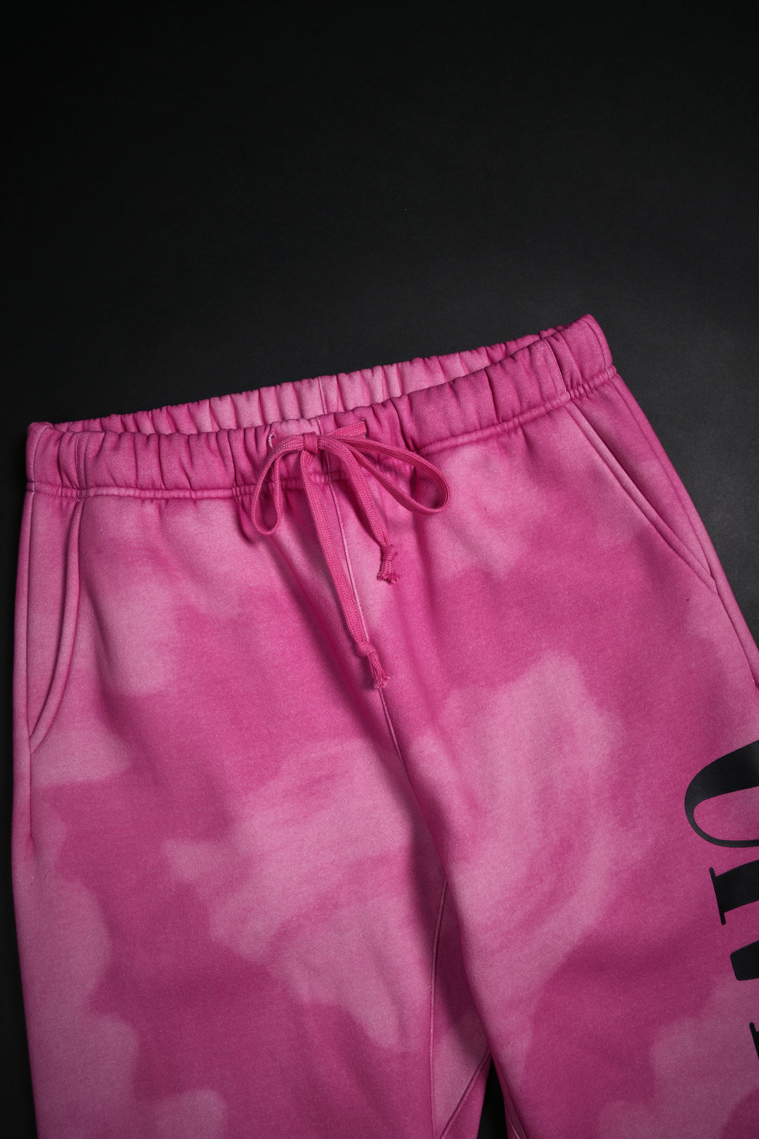 Echo Wide Leg Fleece Pants in Echo Print