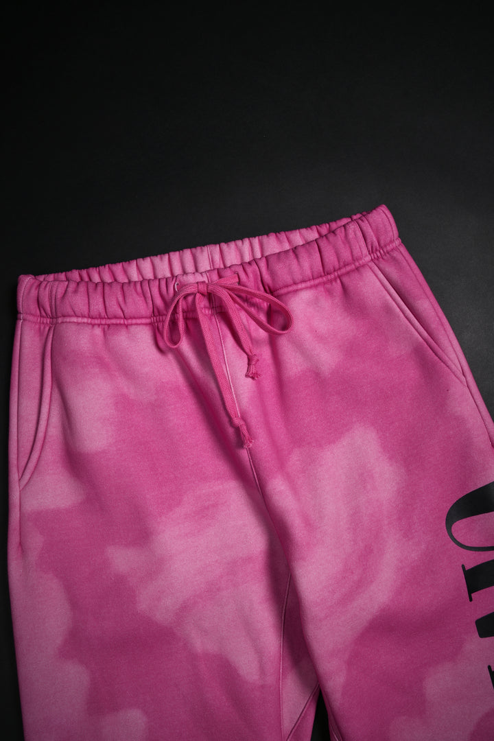 Echo Wide Leg Fleece Pants in Echo Print