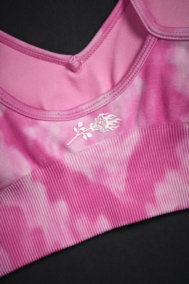 Kelly Seamless Bra in Cosmic Bloom Print