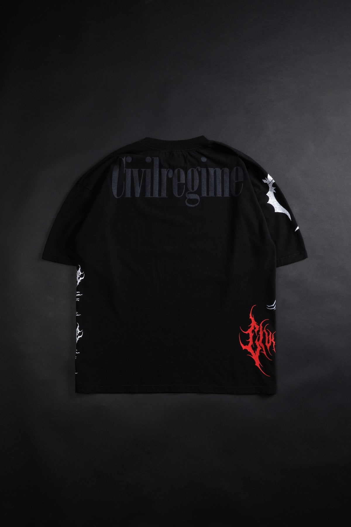 Lock Shock Barrel "Side By Side" 199X Oversized Tee in Black Civil Regime