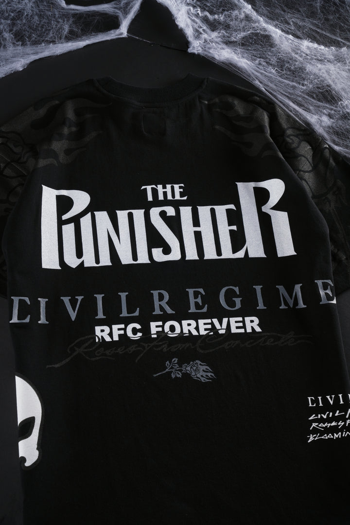 Rose Crusher American Classic Oversized Tee in Black