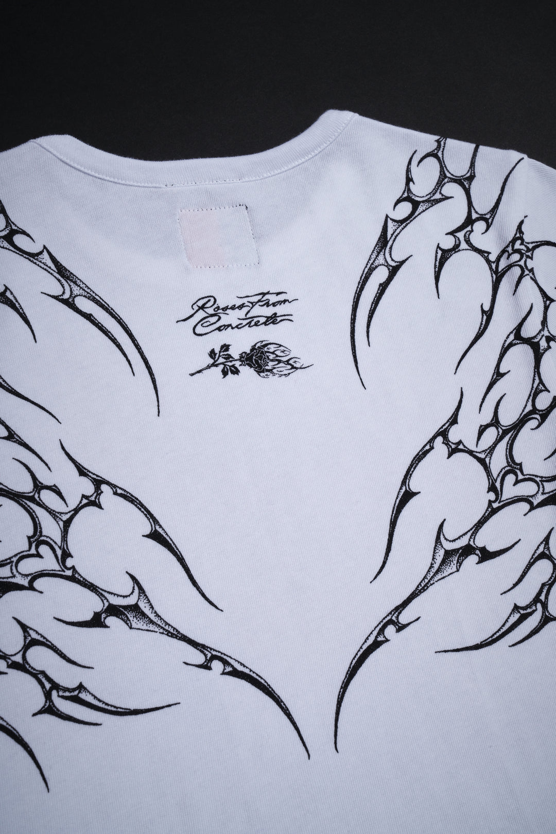 Forever Civil Baby Tee in White