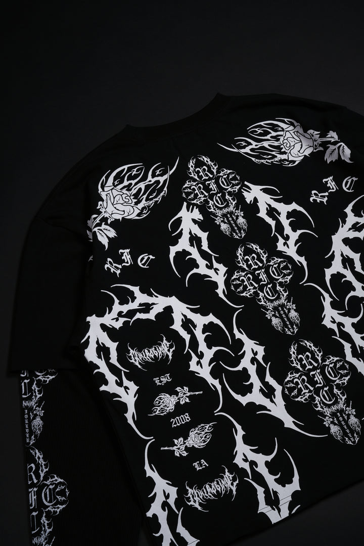 Concrete Bloom 199X Twofer in Black/Charcoal