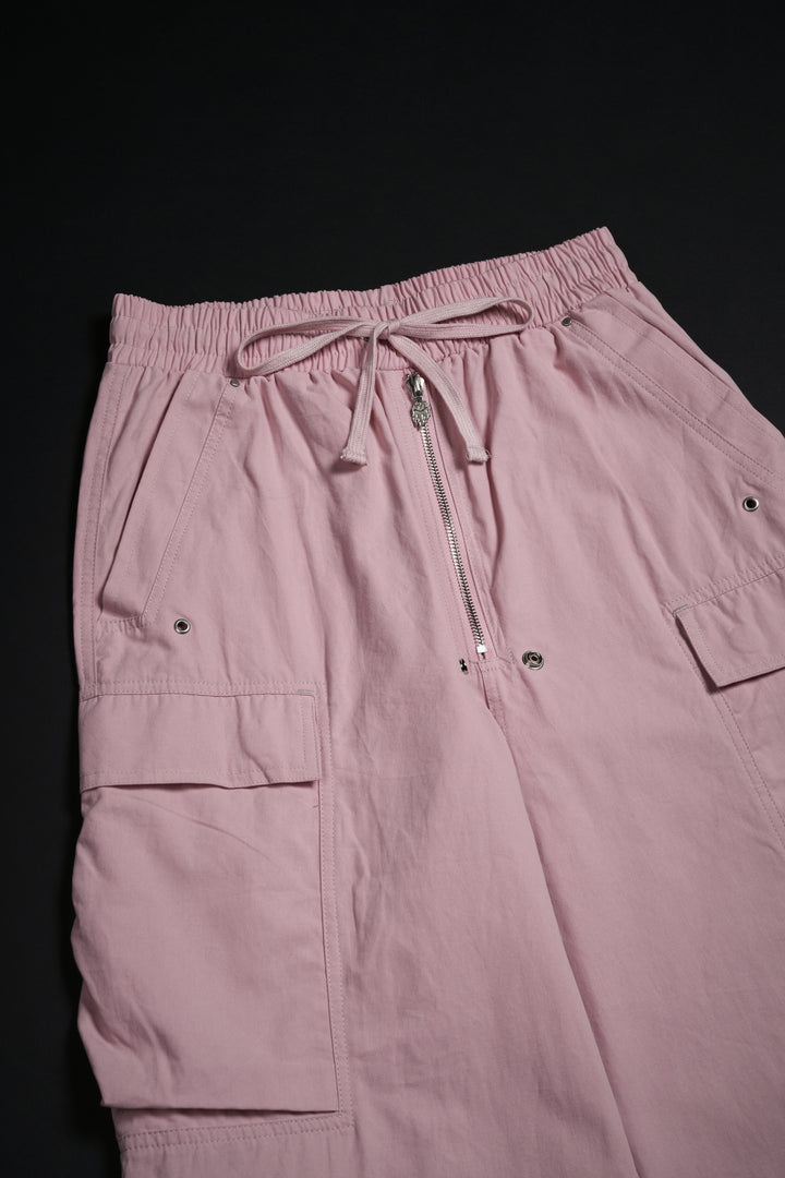 Stacked RFC Ultra Wide Leg Pants in Baby Pink