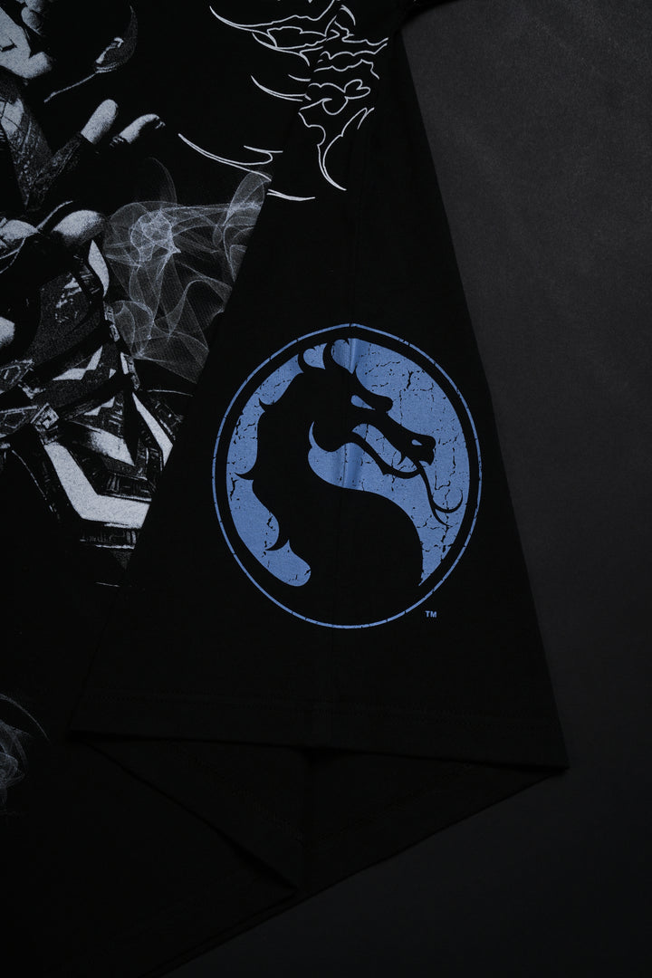 Sub-Zero 199X "Side By Side" Oversized Tee in Black