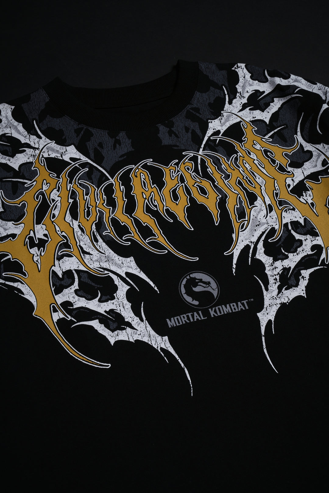 Scorpion 199X "Side By Side" Oversized Tee in Black