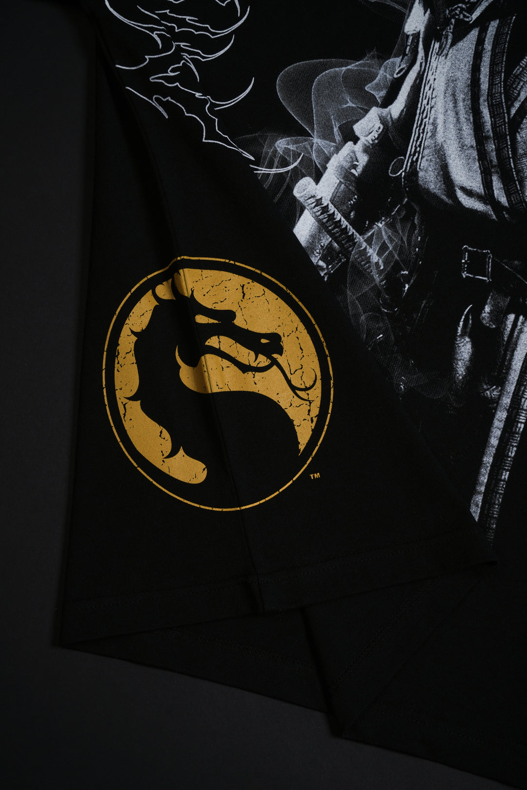 Scorpion 199X "Side By Side" Oversized Tee in Black