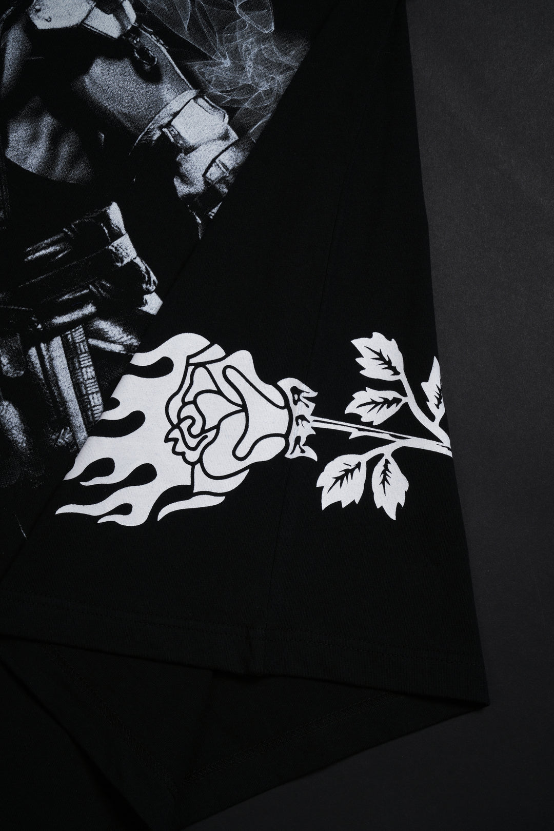 Scorpion 199X "Side By Side" Oversized Tee in Black