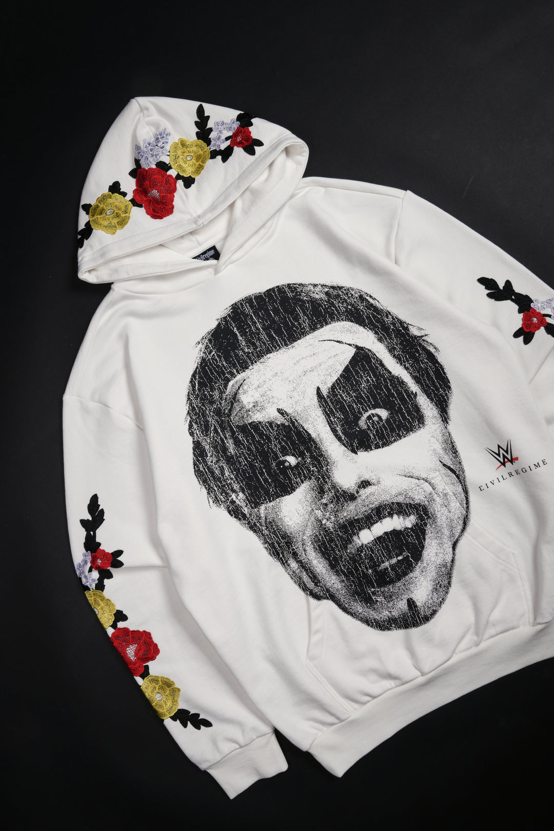 Cursed Forever Indie Rose Hoodie in Butter
