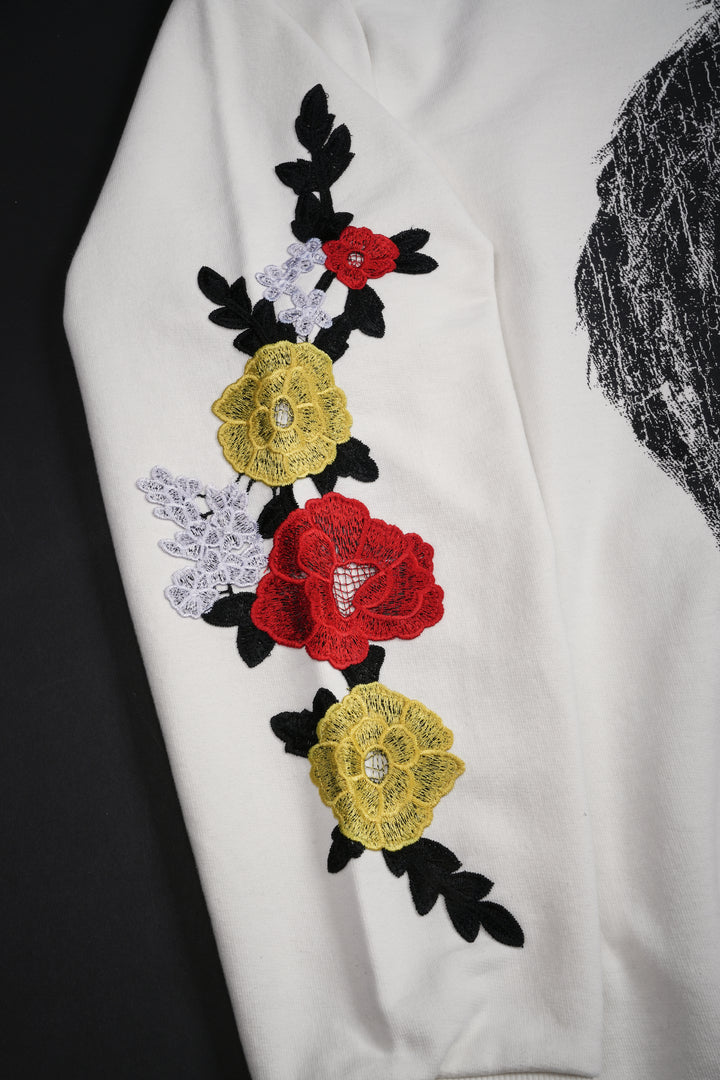 Cursed Forever Indie Rose Hoodie in Butter