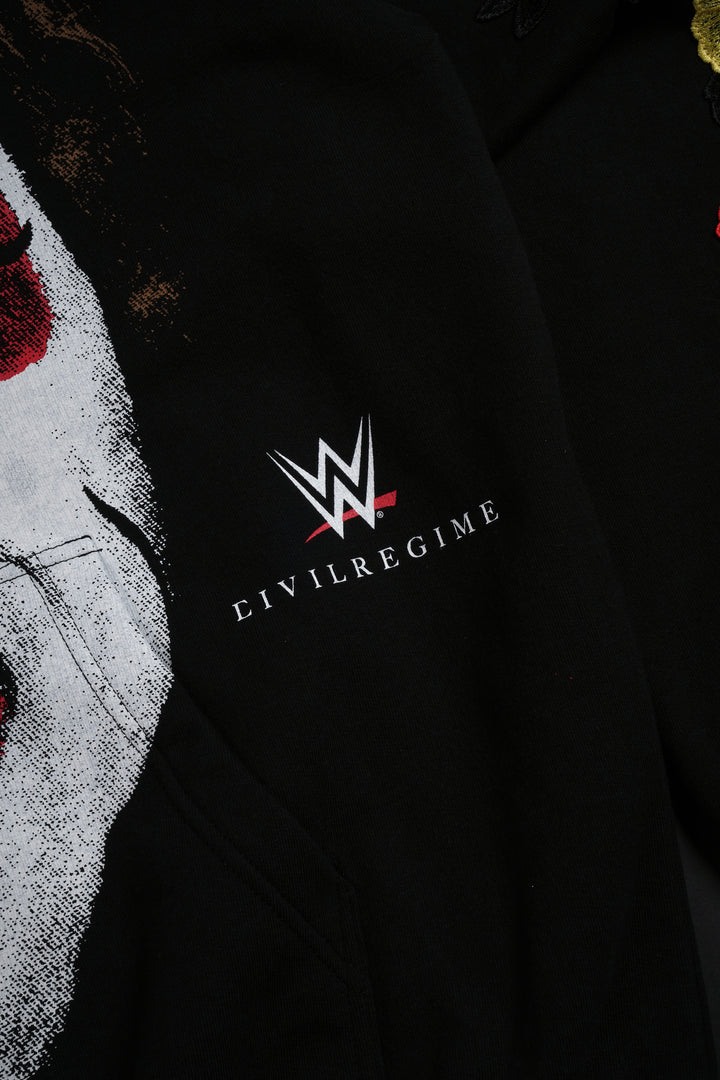Cursed Forever Indie Rose Hoodie in Black
