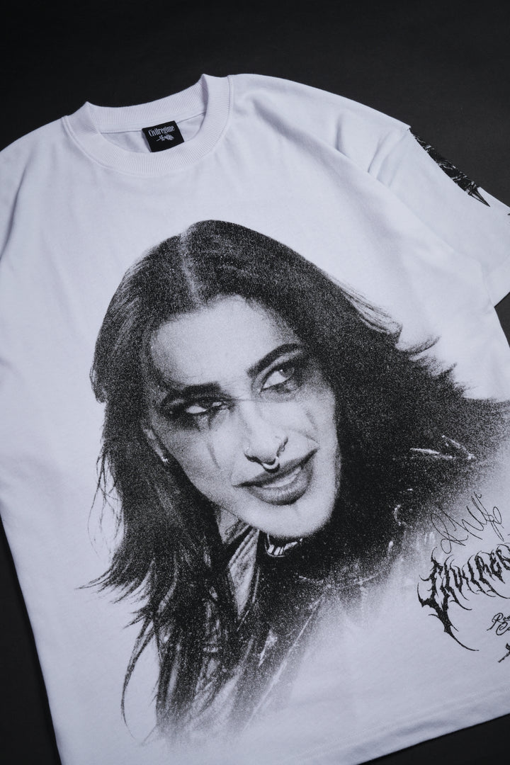 Thorns Of Brutality American Classic Oversized Tee in White