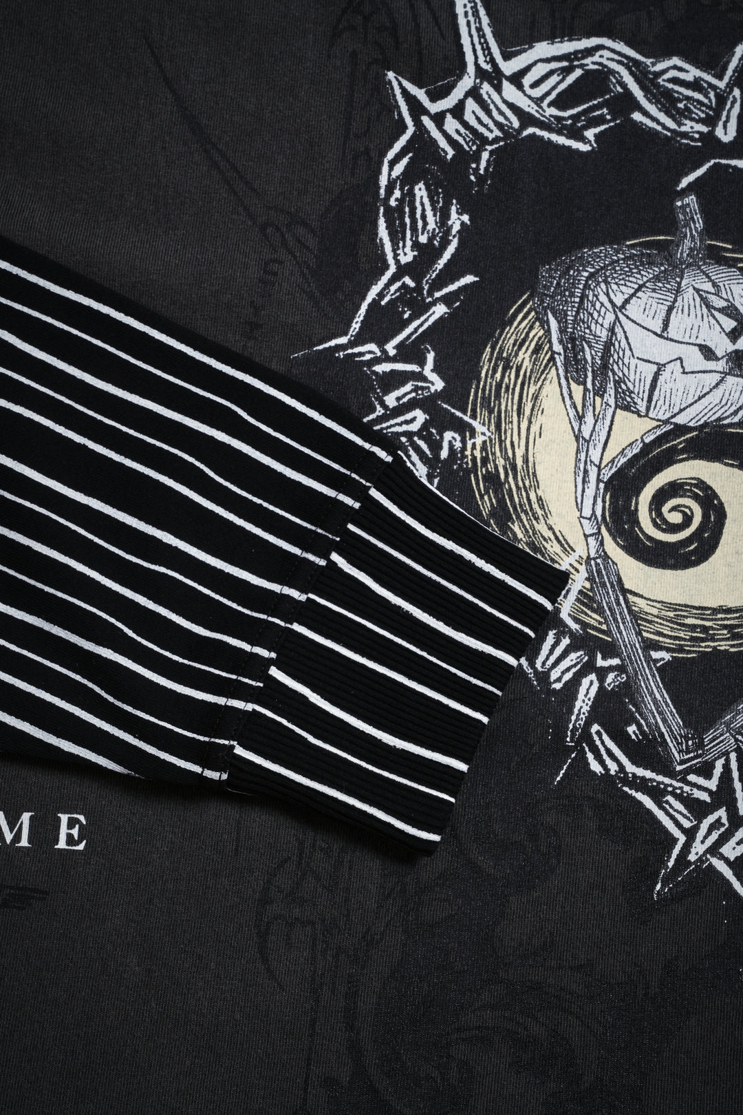 Pumpkin King 199X Jersey Twofer in Vintage Ashes/Black/White Pinstripe